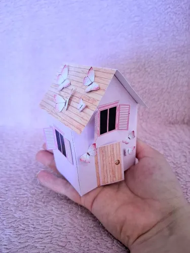 Casa pra lembrancinha de aniversário personalizadas