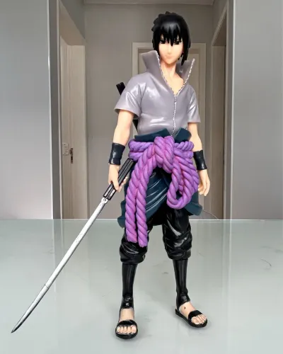 Action Figure Sasuke Uchiha 26 cm Boneco Naruto