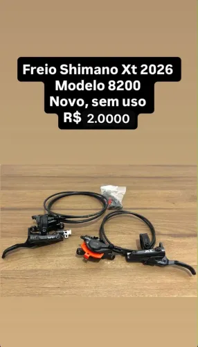 FREIO HIDRÁULICO SHIMANO XT M8200