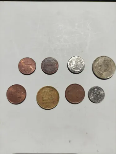 Moedas estrangeiras 