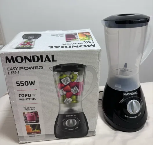Liquidificador Mondial - Novo