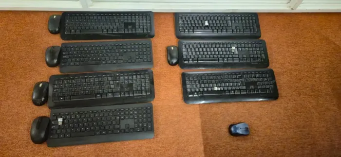 KIt Mouse e Teclado sem Fio Microsoft