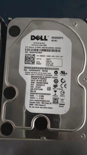 HD de 500 gb