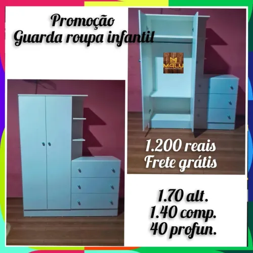 Guarda roupa infantil