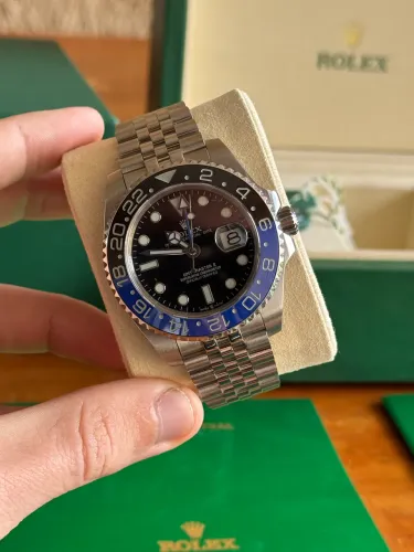 Relogio Rolex GMT Master 2 Base ETA Completo 