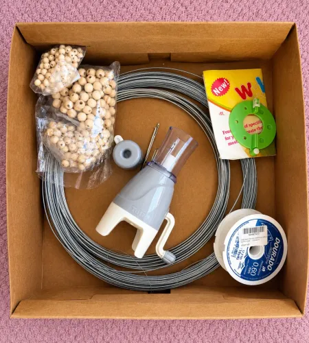 Kit completo para Tricotin Tulip - praticamente novo