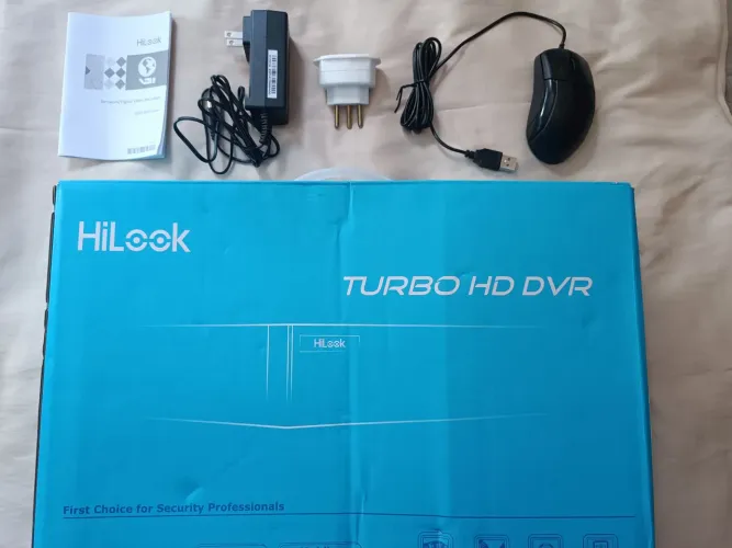DVR Hilook 4 Canais 5MP Lite c/HD 500GB DVR-204Q-M1