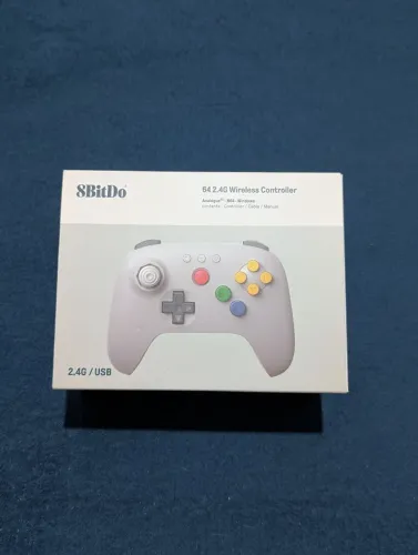 Controle sem fio 8bitdo N64 2.4ghz
