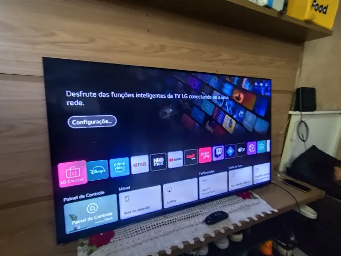 Tv LG 4k smart laçamento vira quadro