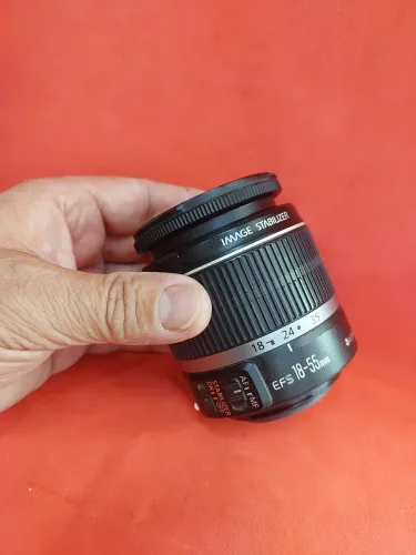 Lente Cânon 18-55mm funcionando perfeitamente 