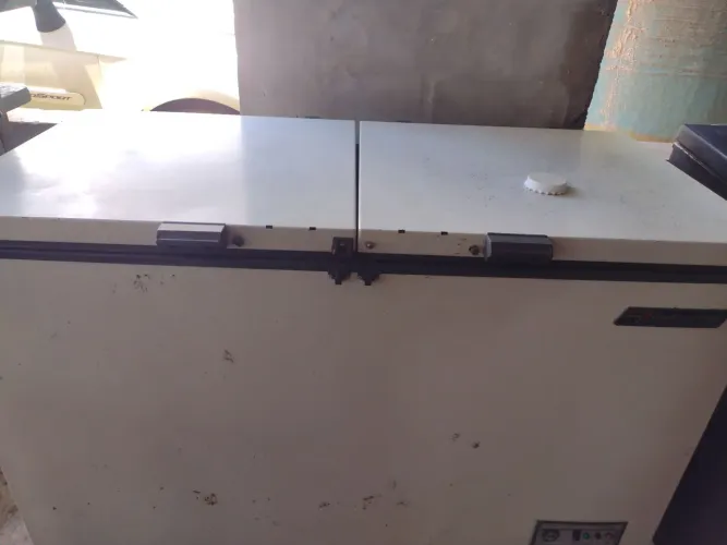 Freezer e refrigerador Metal frio 