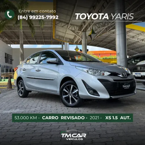 Toyota Yaris XS Connect Sedan 1.5 Flex 16V AUT 2021