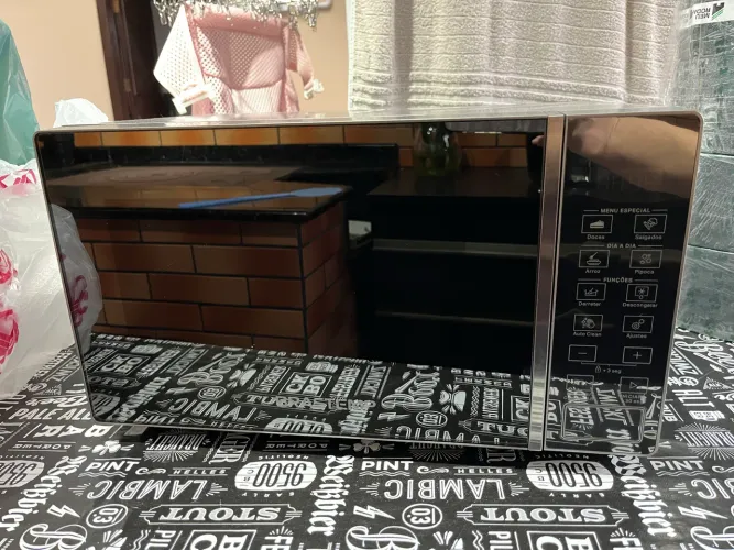 Microondas Brastemp Inox 20L