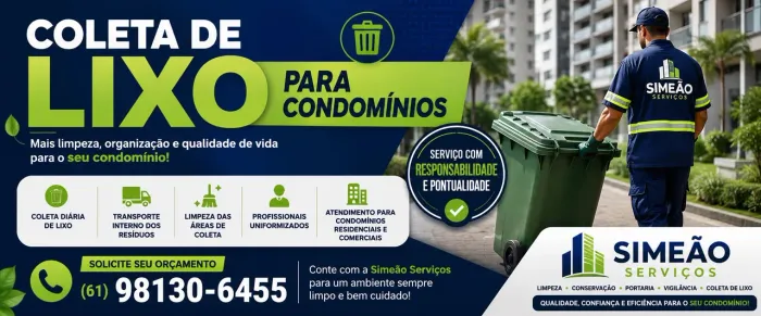 COLETA DE LIXO PARA CONDOMÍNIOS