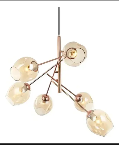 Lustre Pendente Cobre