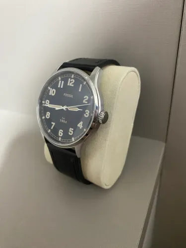 Relógio Masculino Aviator Couro Preto - Fossil fs5926