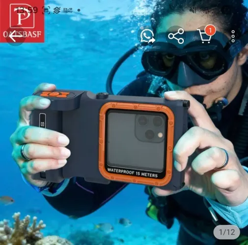 Estojo de Mergulho para celular