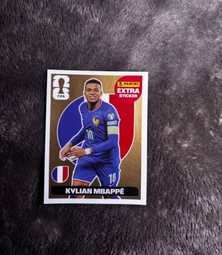 Figurinha Legend Mbappe - Ouro
