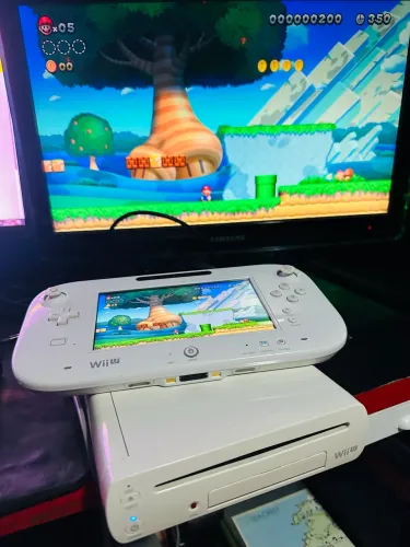 Nintendo Wii U 16Gb Destravado + 15 Jogos Instalados
