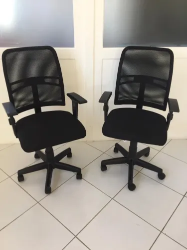 Cavaletti NewNet Ergonômica - Tela Mesh + Braço Regulável