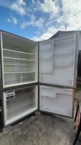 Geladeira Brastemp inverse inox conservada frost free