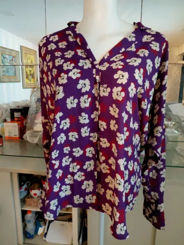Blusa social Le lis blanc
