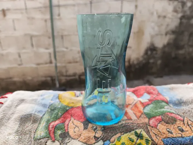 Copos de garrafas de vidro personalizados kit com 6 copos 