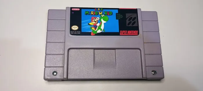 Super Nintendo Mário World Jogo N1095