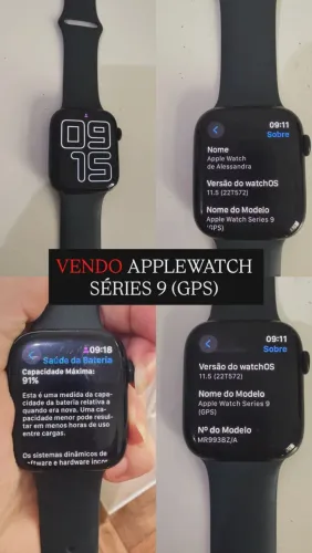 Apple Watch séries 9 (GPS)