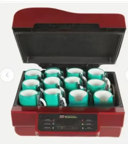 Prensa Térmica Digital 3d - Sublimação Tridimensional a Vácuo 220 V 