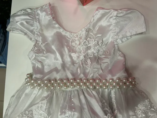 Vestido branco renda