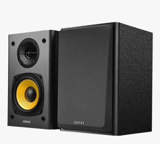 Edifier R1000t4 Audio Profissional Monitores Home Studio 24w Cor Preto