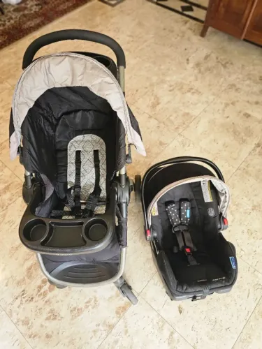"snugride 30 lx" GRACO: Carrinho de criança + Bebê conforto (assento para carro)
