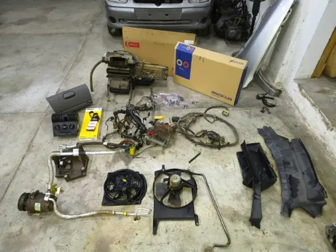 Kit Ar Condicionado Gm Corsa Classic 2005 a 2009, completo , compressor, condensador