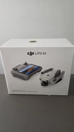 Dji lito x1 combo plus controle com tela Homologado anatel 1 ano garantia dji brasil