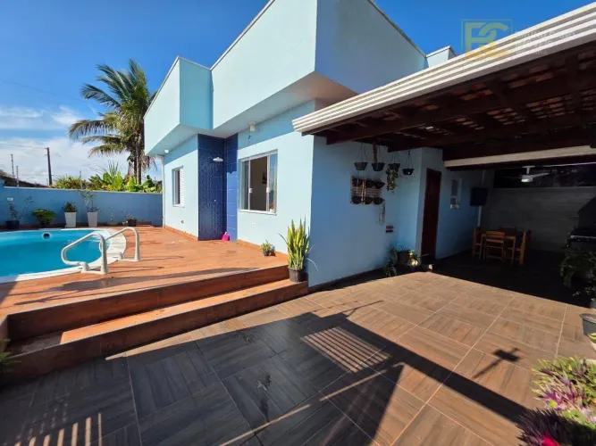 Casa com Piscina à venda - Cidade Nova Peruibe - Peruíbe/SP