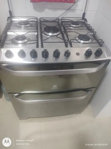 Forno Eletrolux forno duplo 5 bocas 