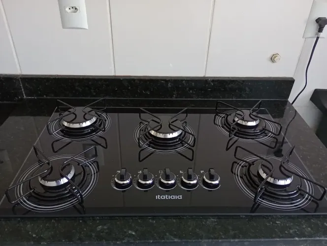 Fogão cooktop 5 bocas nunca usado