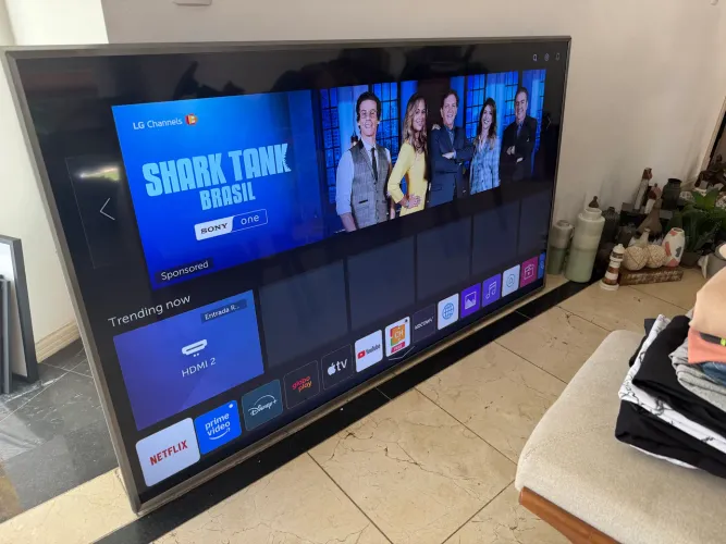 Smart tv 86 polegadas LG nanocell
