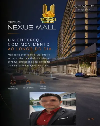 LOJA COMERCIAL NO Nexus Renascença, Excelente Sala comercial no Renascença, 36M A 184M,LAN