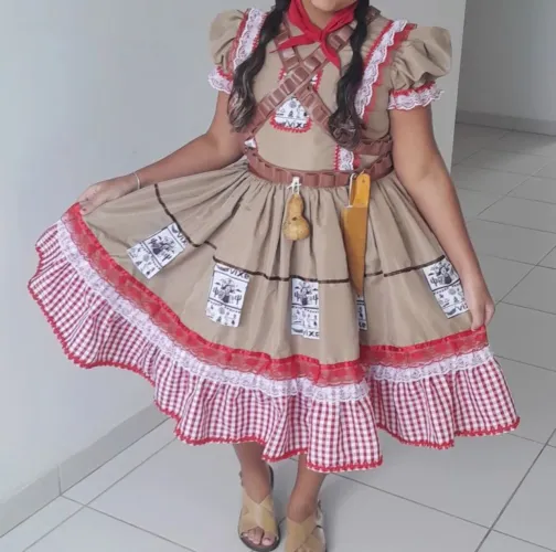 vestido Maria Bonita São João