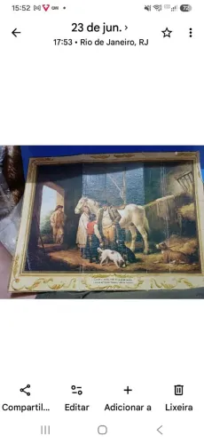 Antigo Cartão De Natal Vintage George Morland Colecionismo