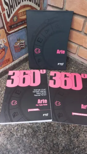 Livro 360 Arte Box Completo FTD 