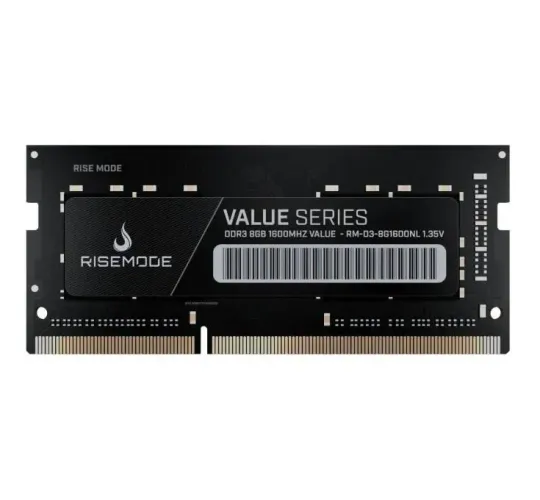 Memória RAM para Notebook Rise Mode Value Series, 8GB, 1600MHz, DDR3