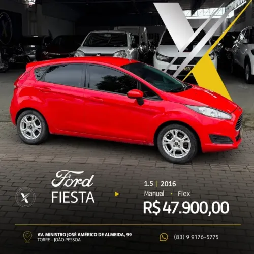 Ford Fiesta 1.5 16V Flex Mec. 5P 2016