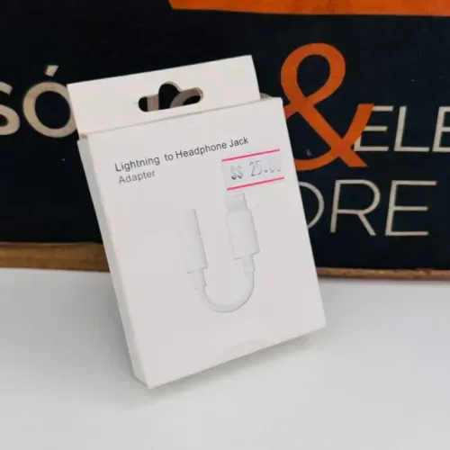 Adaptador Iphone para utilizar fones com fio P2