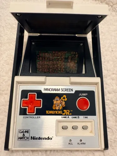 Nintendo Game & Watch Donkey Kong Jr. CJ-93 Panorama Screen Completo na Caixa / CIB