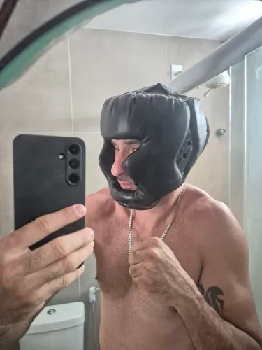 Capacete de boxe muay thai