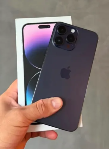 iPhone 14 pro max roxo 128GB 6 meses de garantia