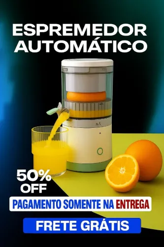 Espremedor de frutas elétrico - PAGUE SÓ NA ENTREGA.